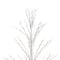 4ft. Pre-Lit White Cascade Twig Outdoor Artificial Christmas Tree, Clear Lights
